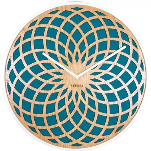 Годинник настінний "Sun Small Turquoise