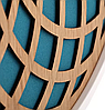 Годинник настінний "Sun Small Turquoise, фото 6