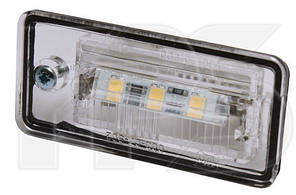 Фонарь подсветки номера Audi A4 B6 (01-04) левый+правый LED (FPS) 8E0807430A