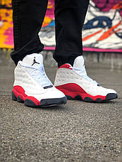 Баскетбольні кросівки Jordan 13 білі в стилі джердани, фото 2