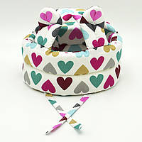 М'який захисний шолом з вушками для дитини від ударів Kids Helmet 1037