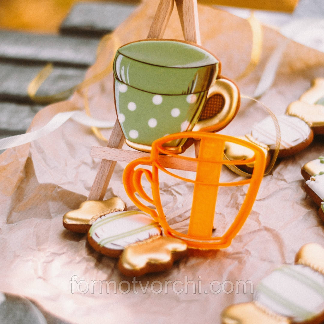 3D формочки-вирубки для пряників "Чашка"