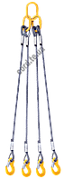 Строп канатний петльовий з 4 гаками 4СК 3,2т 1,0м