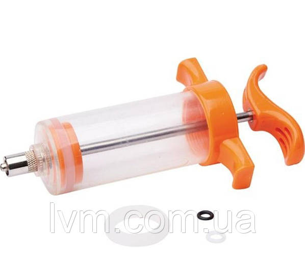 Купить Шприц ветеринарный 50мл Луер-Лок, с запасными уплотнительными ...