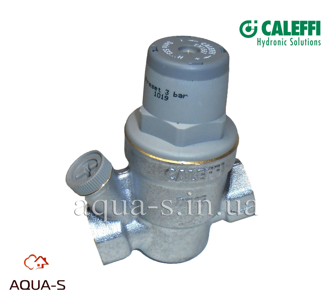 Редуктор тиску CALEFFI 1/2" мембранний для гарячої води до 80 °C (Італія) 533441H
