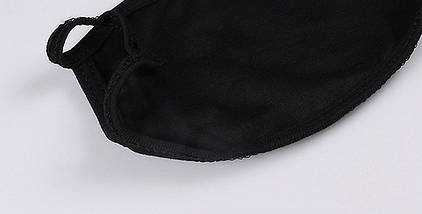 Маска на обличчя Бафф K-Pop Кайф Black Чорна, фото 2