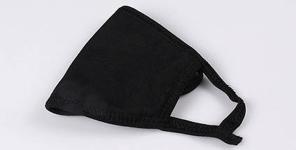 Маска на обличчя Бафф K-Pop Кайф Black Чорна, фото 5