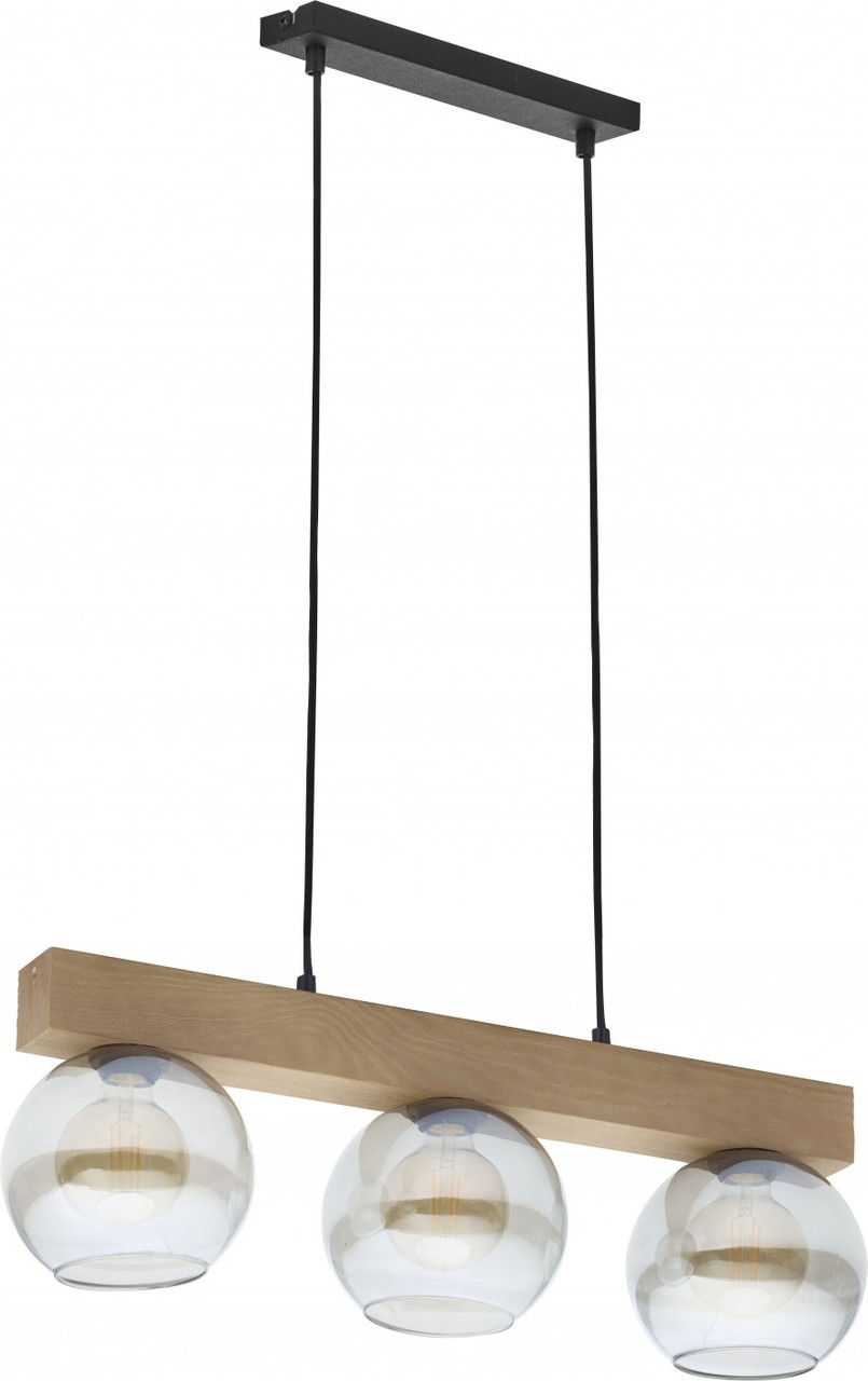 Люстра підвісна TK Lighting 4254 ARTWOOD GLASS