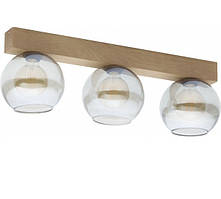 Стельовий світильник TK Lighting 4256 ARTWOOD GLASS