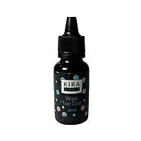 Kira Wipe Top Coat - закрепитель для гель-лака с липким слоем, 15 мл