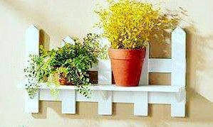 Полиця настінна для квітів "Сорокаба"