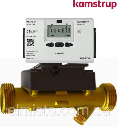 Ультразвуковой интеллектуальный теплосчетчик MULTICAL 603 DN20 G1B x 190 mm, резьба, Qp2,5 м3/ч (Камструп) - фото 3 - id-p1105606729