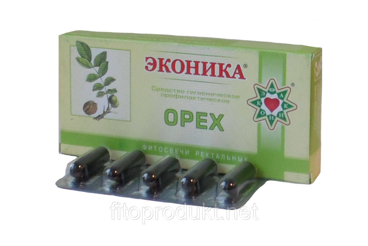 Горіх Фітосвічки з рослинних екстрактів No10 Еконіка
