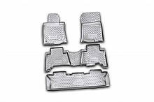 Килимки в салон TOYOTA Land Cruiser Prado 2009-2013 5 місць (поліуретан, сірі) NLC.48.28.211k20