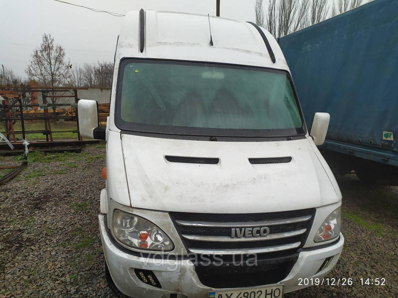Iveco Power Daily (2007-) лобове скло, триплекс, фото 1
