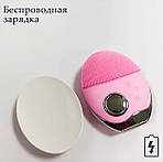 Щітка для обличчя електрична Doc-team brush LED щітка масажер силіконова для чищення ультразвукова, фото 11