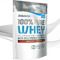 Сывороточный протеин BioTech 100% Pure Whey 454 gr Рисовый пудинг, Пакет