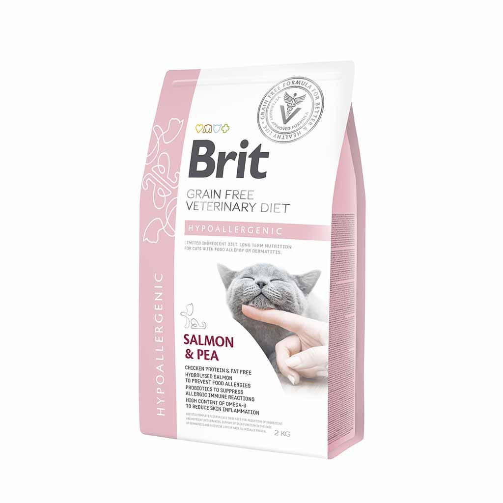 Корм для котів Brit Care Veterinary Diet Hypoallergenic (гіпоалергенний) 2 кг