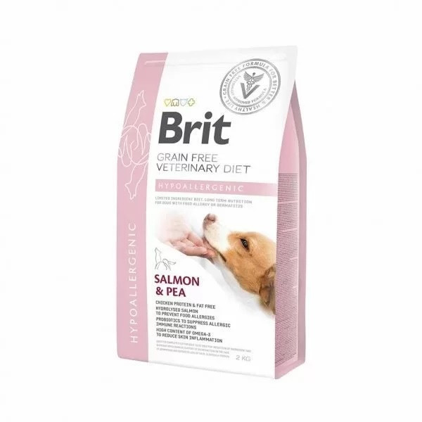 Корм для собак Brit Care Veterinary Diet Hypoallergenic (гипоаллергенный) 2кг
