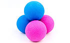 Масажер для спини SP-Planeta DuoBall Rad Roller FI-6909 (TPR, розмір 11 см, синій, рожевий), фото 2