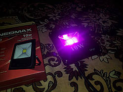 Фітосвітло прожектор 10 ватів для підсвічування рослин фітолампа fito led 10w