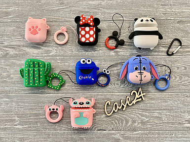 Чехол 3д на Airpods (7 цветов)