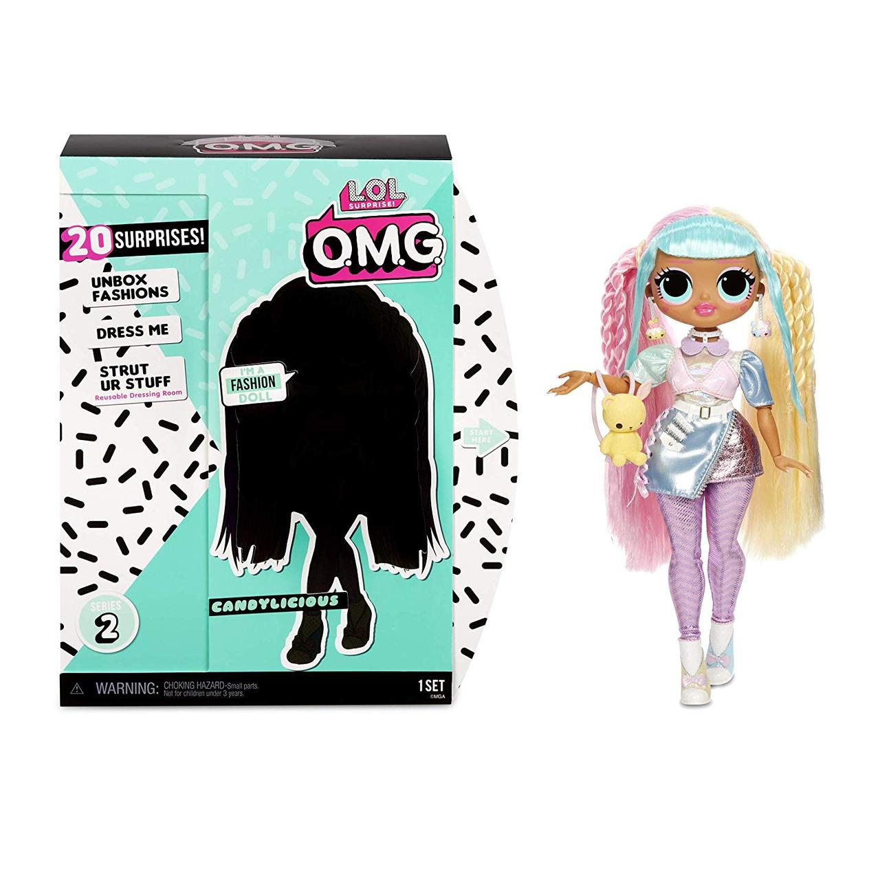 Лялька ЛОЛ Candylicious 2 Серія LOL Surprise OMG Fashion Кендилишис