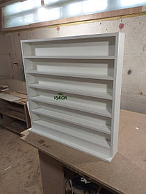 Полиця для лаків із задньою стінкою V535