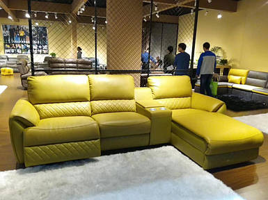 Диван Бредлі, шкіра