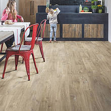 Quick-Step RBACP40031 Дуб Каньйон, світло-коричневий, розпил, вініловий підлогу Livyn Balance Rigid Click