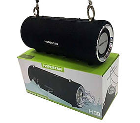 Портативна колонка HOPESTAR H39 black Bluetooth, MP3, AUX (Оригінал)