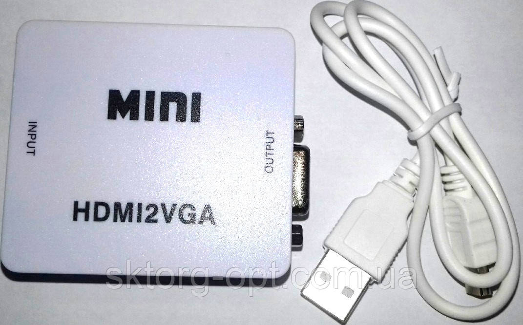 Конвертер видеосигнала HDMI->VGA + Audio HDV-M630 - фото 2 - id-p1105741134