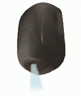 Сушилка для рук чёрный пластик vama smart jet mini 900 black abs
