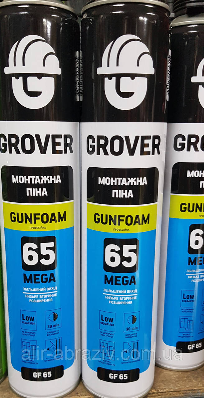 Піна монтажна професійна GROVER 883 мл.