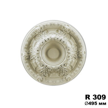 Розетка стельова R309, діаметр 495мм, Gaudi Decor