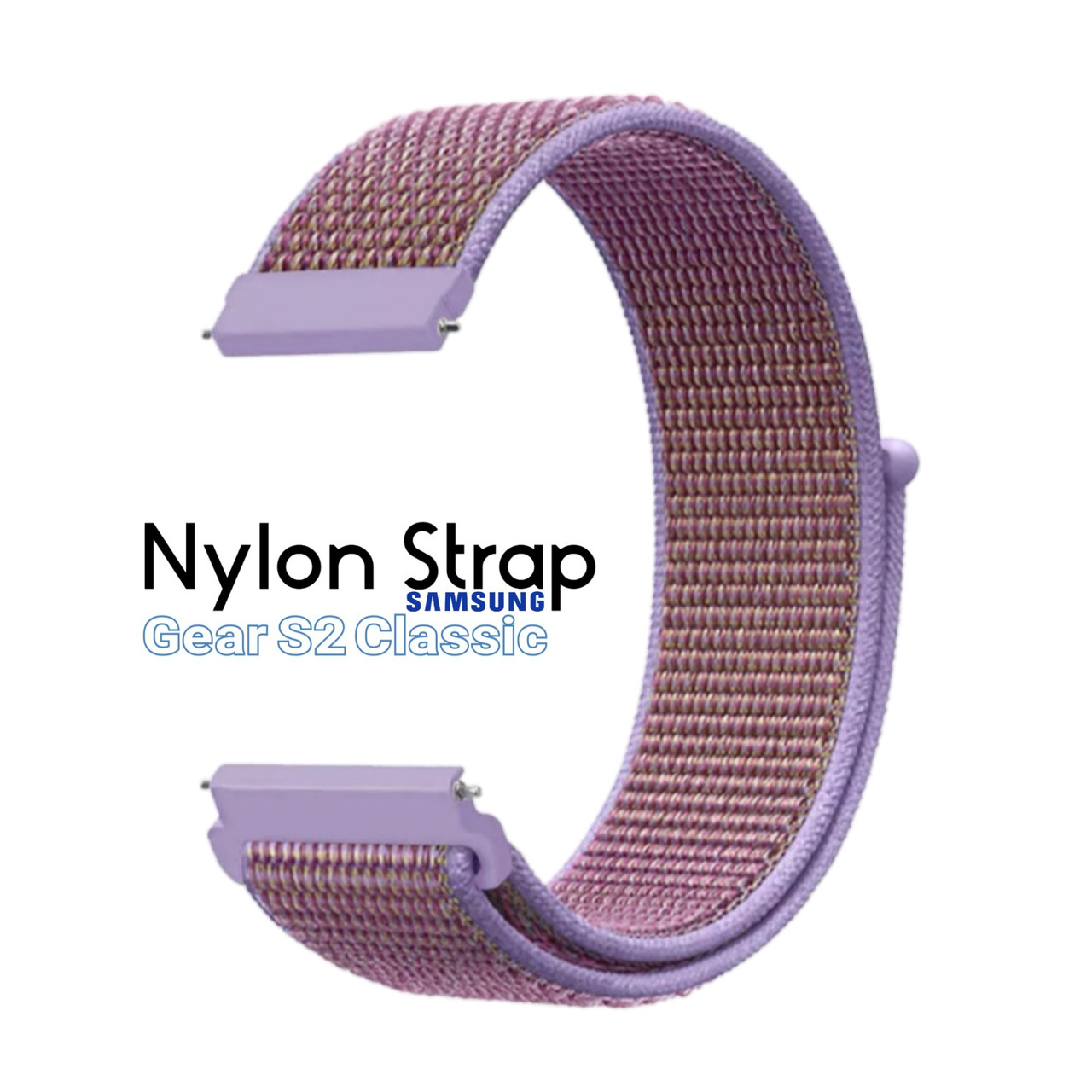 Нейлоновий Ремінець для Samsung Gear S2 Classic Violet