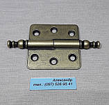 Петля  меблева декоративна  Gamet  ZS10-G0005  правая, фото 2