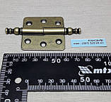 Петля  меблева декоративна  Gamet  ZS10-G0005  правая, фото 3