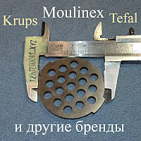 Сито для Moulinex, Krups і Tefal (D=54 мм; d центру=7,5 мм; d комірки=7 мм)