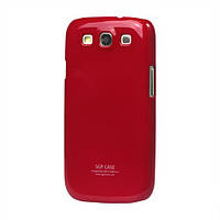 Чехол SGP Ultra Slim пластиковый на Samsung Galaxy S 3 III I9300, красный