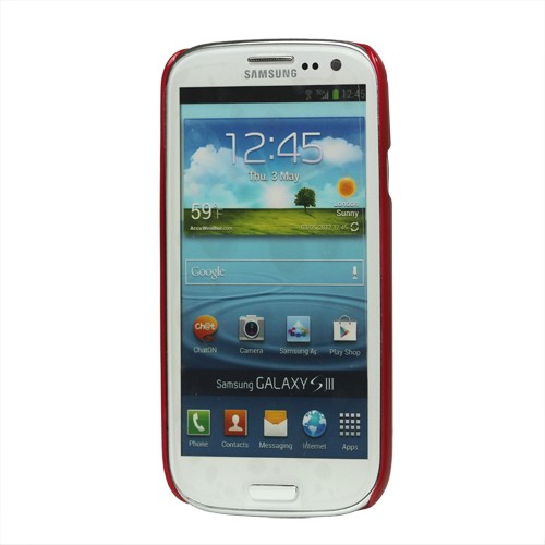 Чехол SGP Ultra Slim пластиковый на Samsung Galaxy S 3 III I9300, красный - фото 2 - id-p10115832