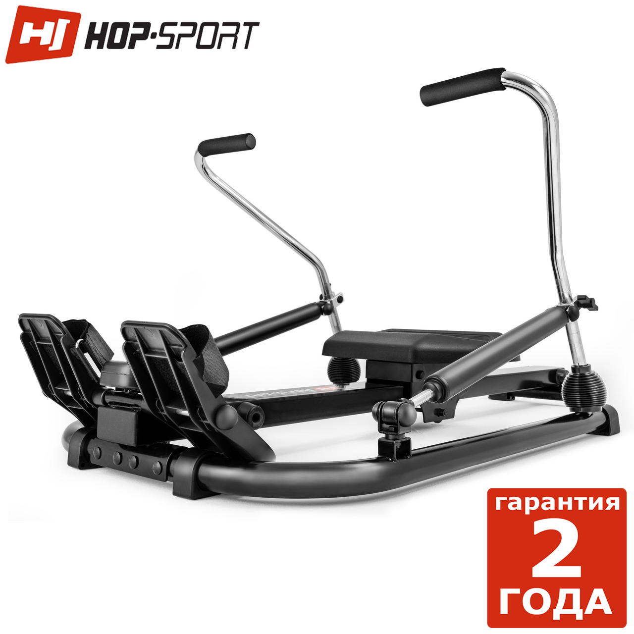 Гребний тренажер HS-050R Glide. Ручне регулювання навантаження