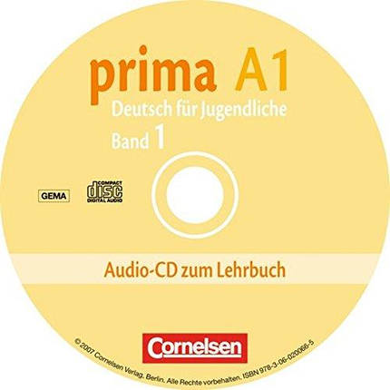 Prima Deutsch für Jugendliche 1 Audio-CD, фото 2