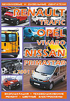 Renault Trafic / Opel Vivaro / Nissan Primastar. Посібник з ремонту й експлуатації.