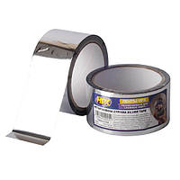 HPX Silver Tape, 50мм x 25м, металлизированная клейкая лента (металлизированный скотч) HPX