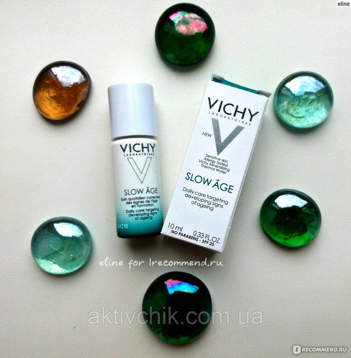 Vichy Slow Age Daily Care SPF 25 Віші Слоу Ейдж Флюїд зміцнювальний SPF25 10 мл