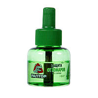 Рідина від комарів 30+10 ночей ТМ «Раптор» без запаху, оригінал