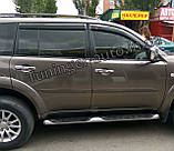 Вітровики, дефлектори вікон Mitsubishi Pajero Sport 2008-2015 (Hic), фото 3