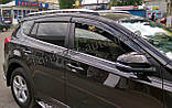 Вітровики, дефлектори вікон Toyota Rav4 2013- (Hic), фото 4
