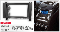 2-DIN переходная рамка MERCEDES-BENZ SLK-klasse (R171) 2004-2011, CARAV 11-607